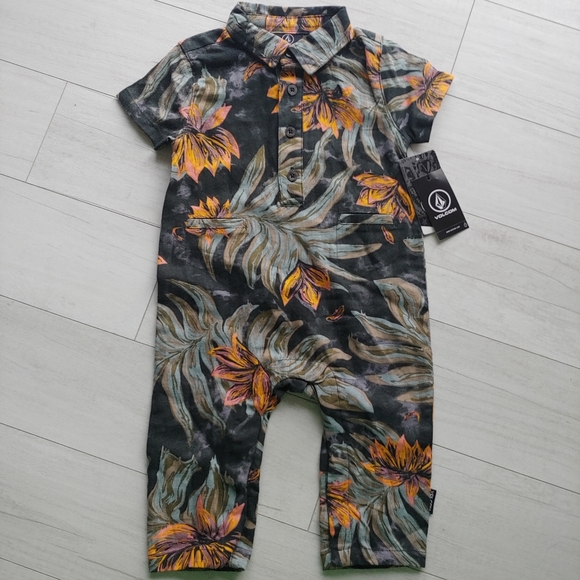 VOLCOM Baby NEW Baby Romper - Picture 8 of 11